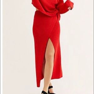 Eyes on You Knit Skirt